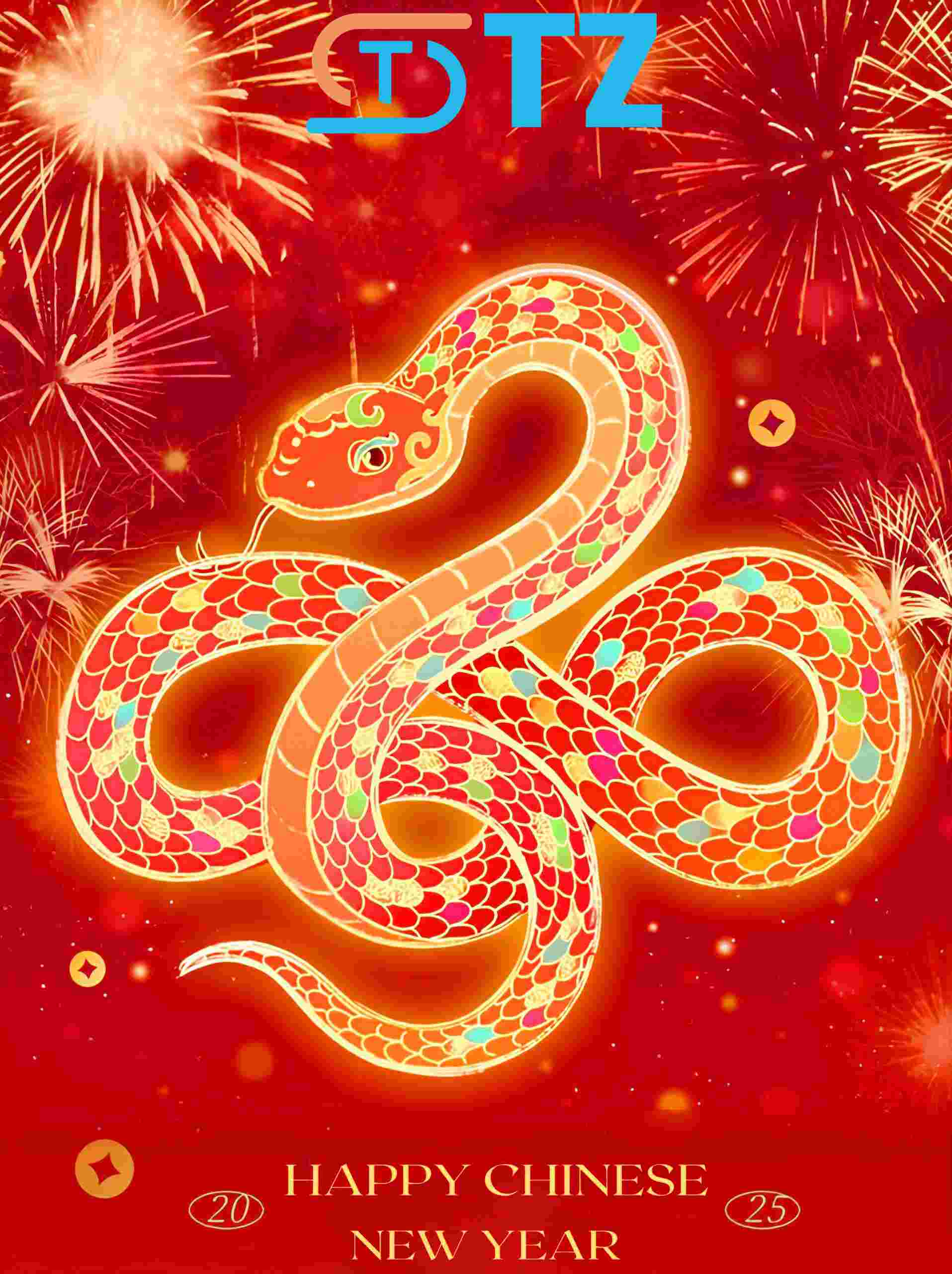 2025 Happy Year of the Snake